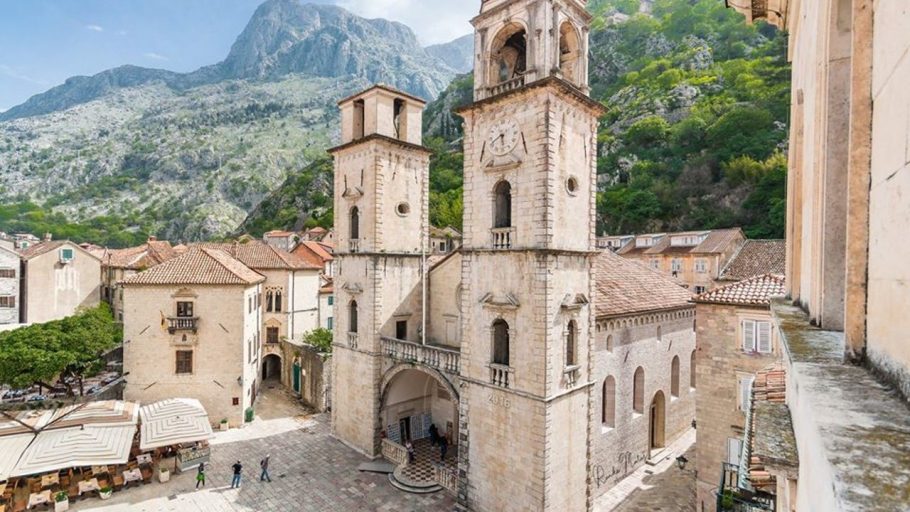 St. Tryphon's cathedral and square in the Old Town are one of the main highlights of our Kotor Walking Tour
