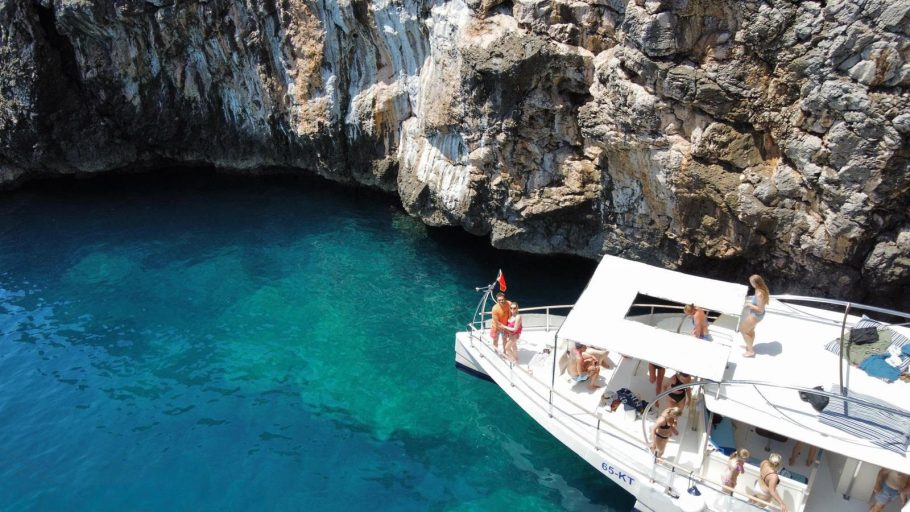blue cave boat tour from tivat