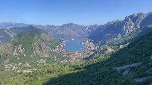 cable car view from kotor to lovcen