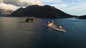the view of islands in perast